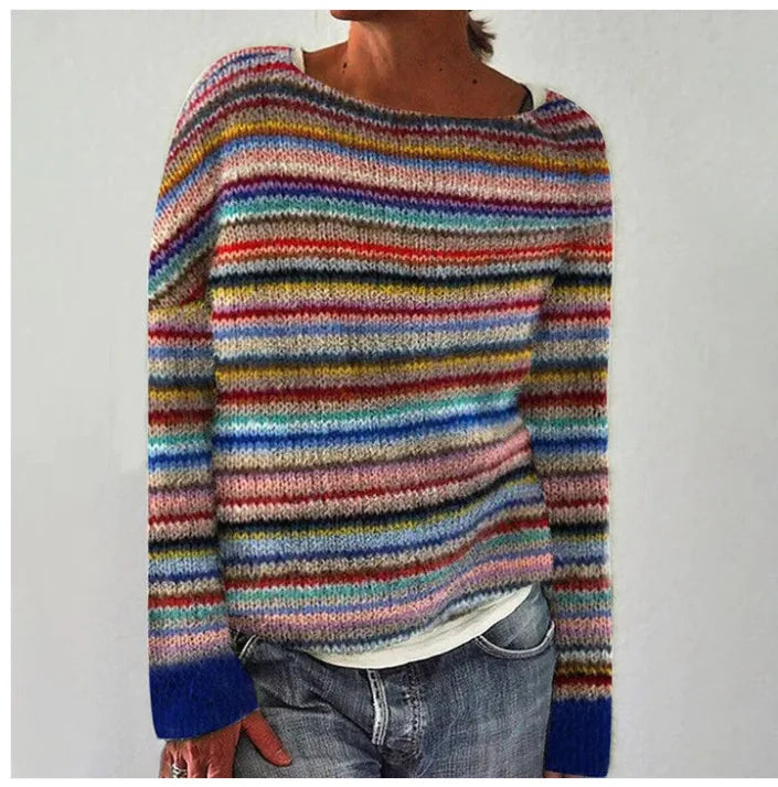 Millie | Pull Rétro Nordique Doux et Chaleureux
