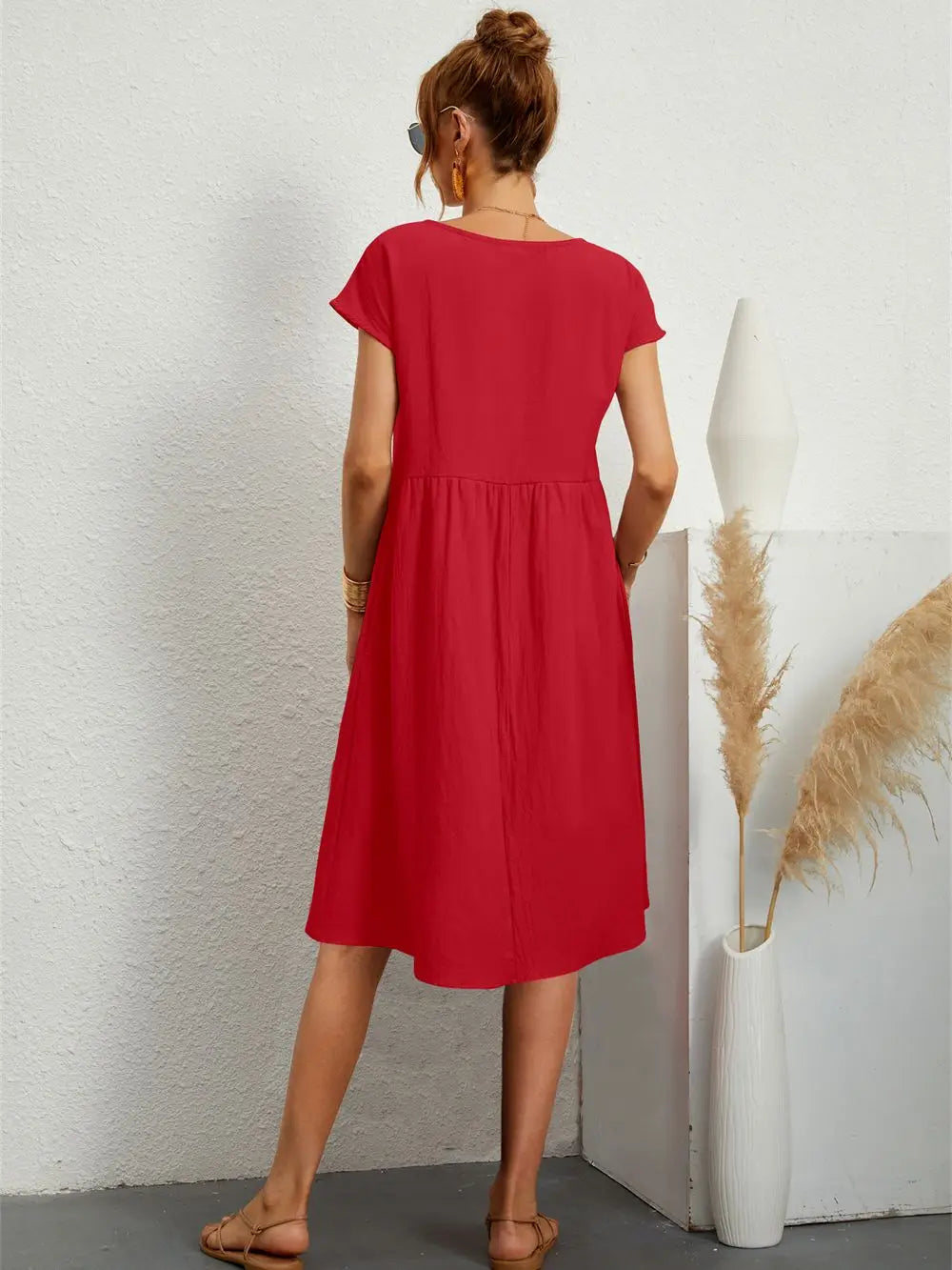 Charmaine | Robe Décontractée Avec Poches
