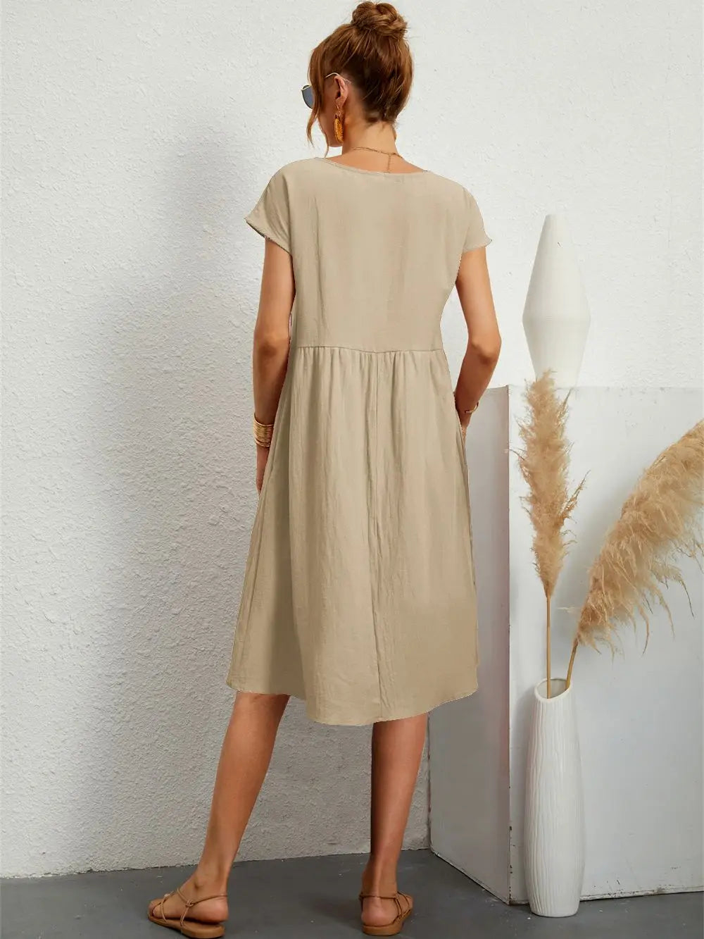 Charmaine | Robe Décontractée Avec Poches