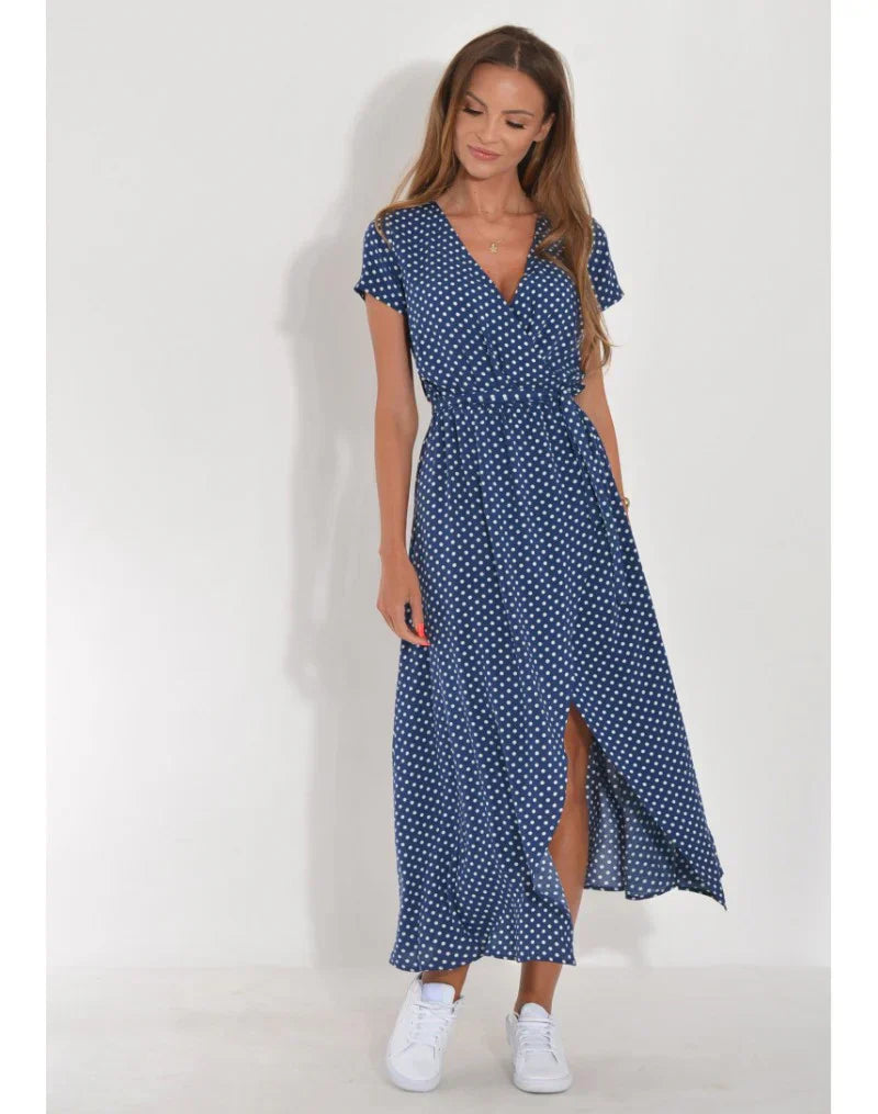 Kristen | Robe Élégante À Décolleté En V
