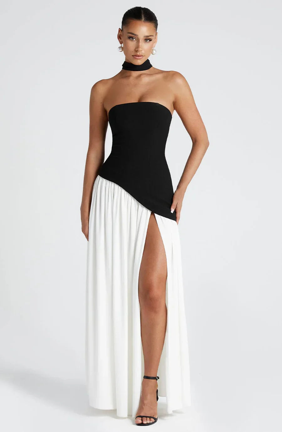 Paige | Robe Fendue Glamour Pour Grandes Occasions