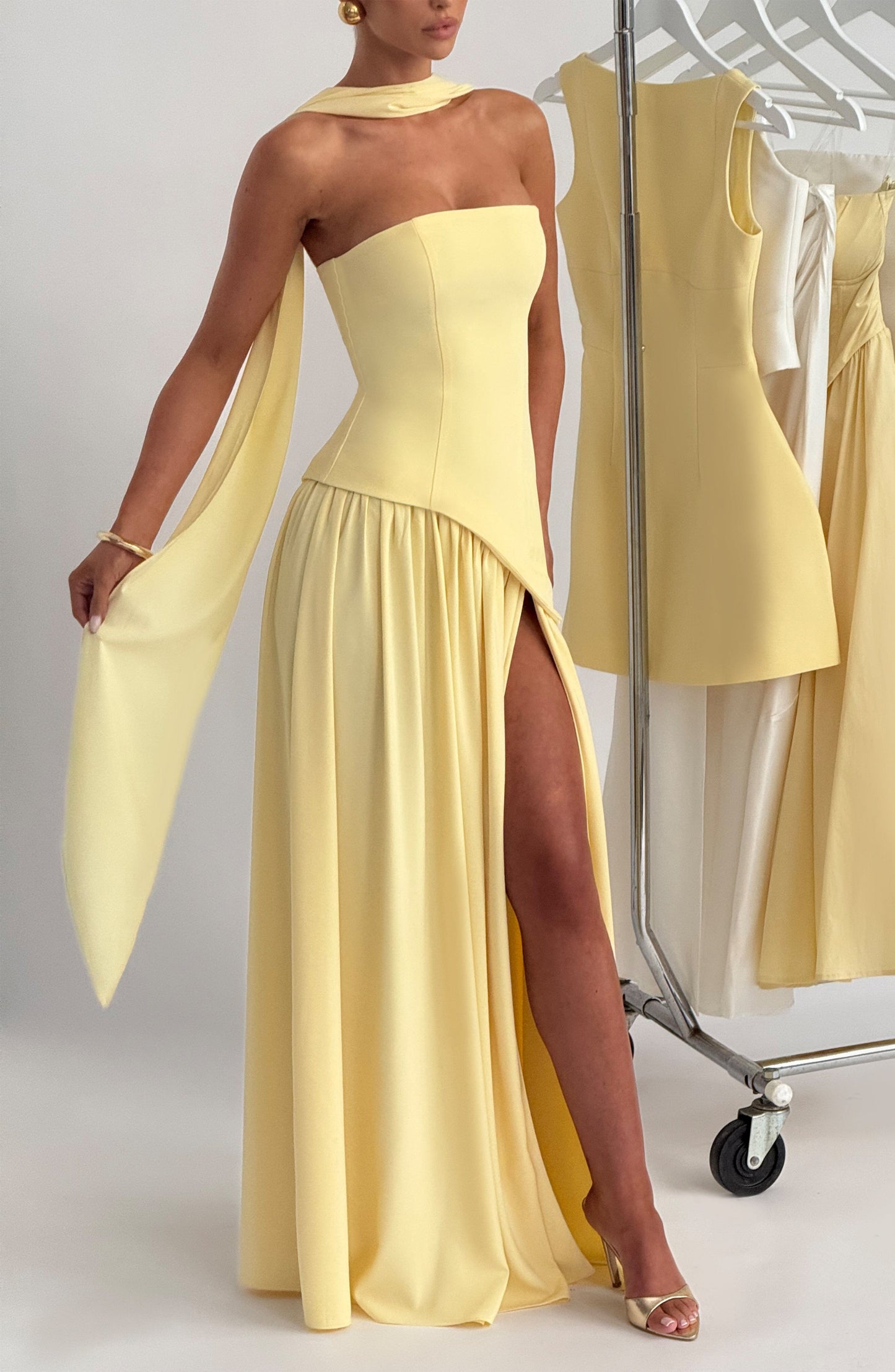 Liane | Robe Longue Élégante