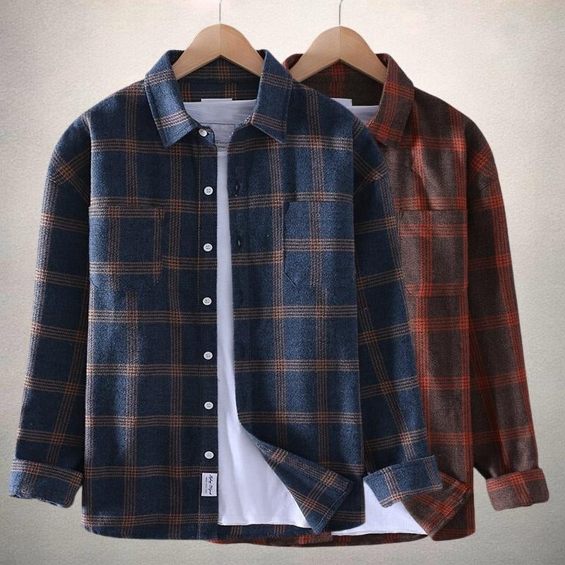 Georges | Chemise à Carreaux Élégante