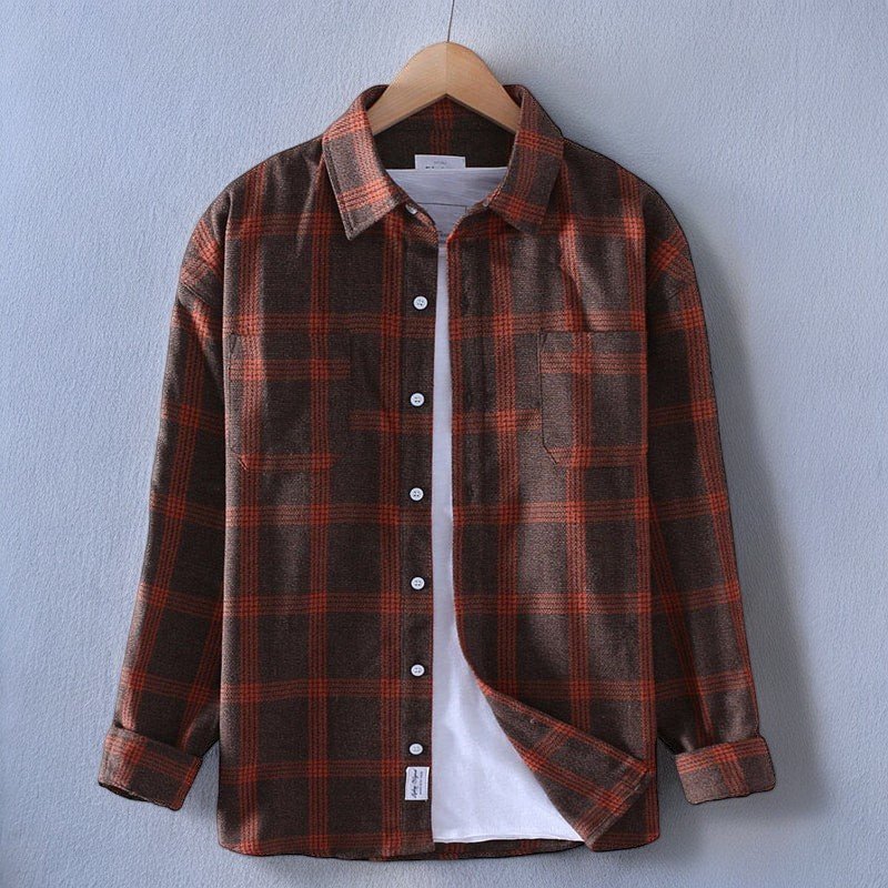 Georges | Chemise à Carreaux Élégante