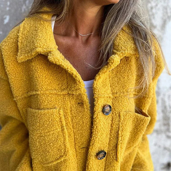 Diona | Manteau court chaud et élégant