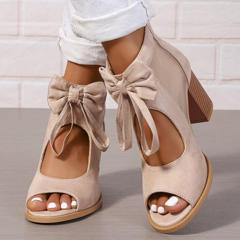 Amelia | Talons Décontractés À Bout Ouvert