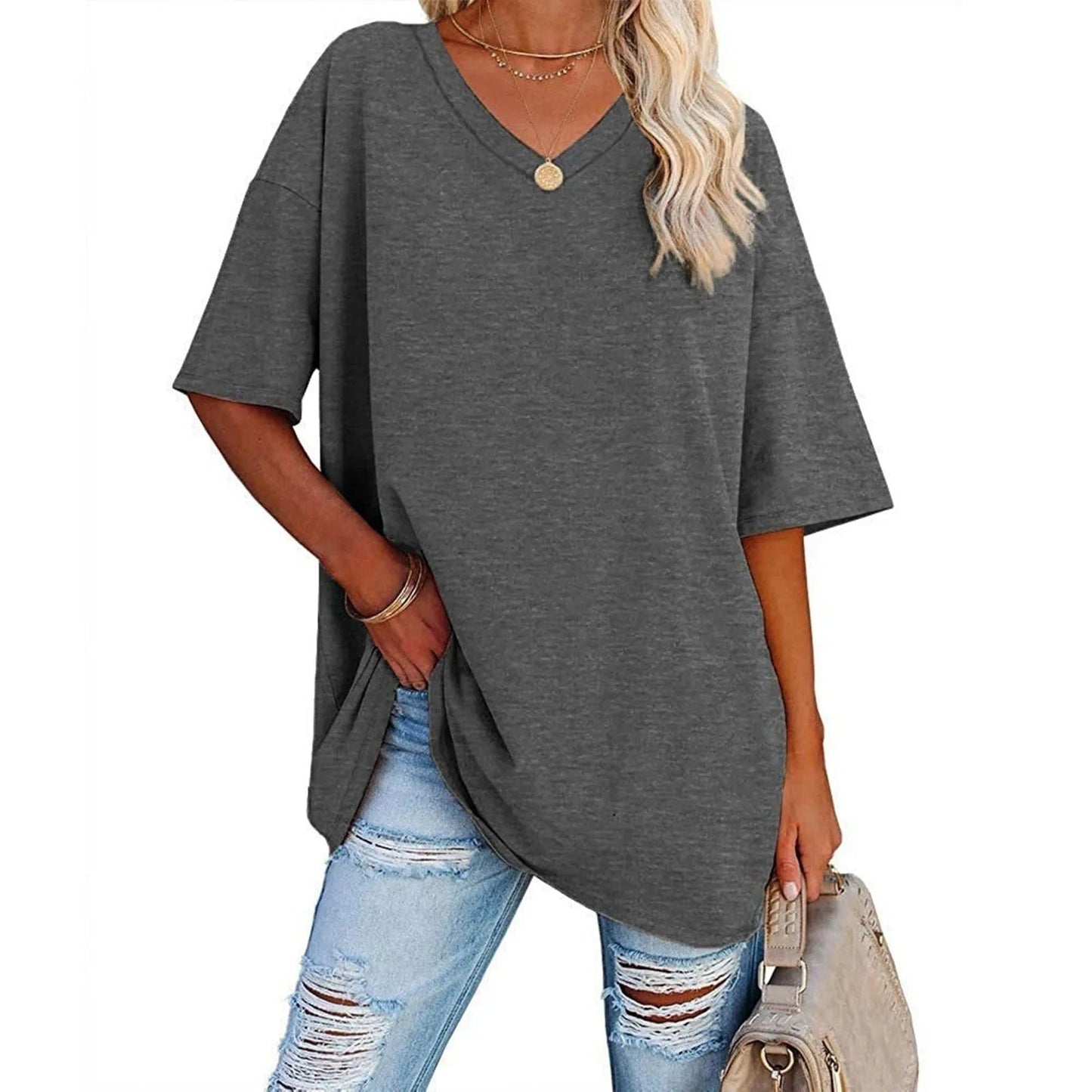 Sienna | T-Shirt En Coton Léger Pour Un Style Élégant Au Quotidien