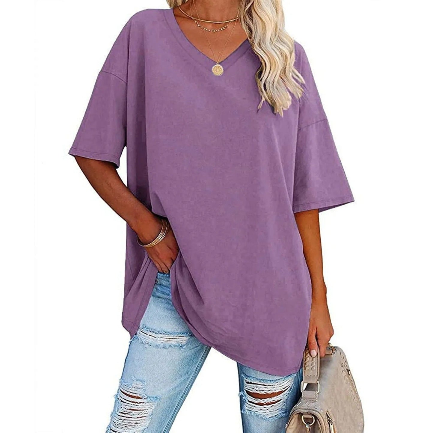 Sienna | T-Shirt En Coton Léger Pour Un Style Élégant Au Quotidien