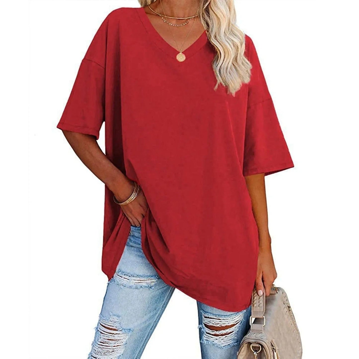 Sienna | T-Shirt En Coton Léger Pour Un Style Élégant Au Quotidien