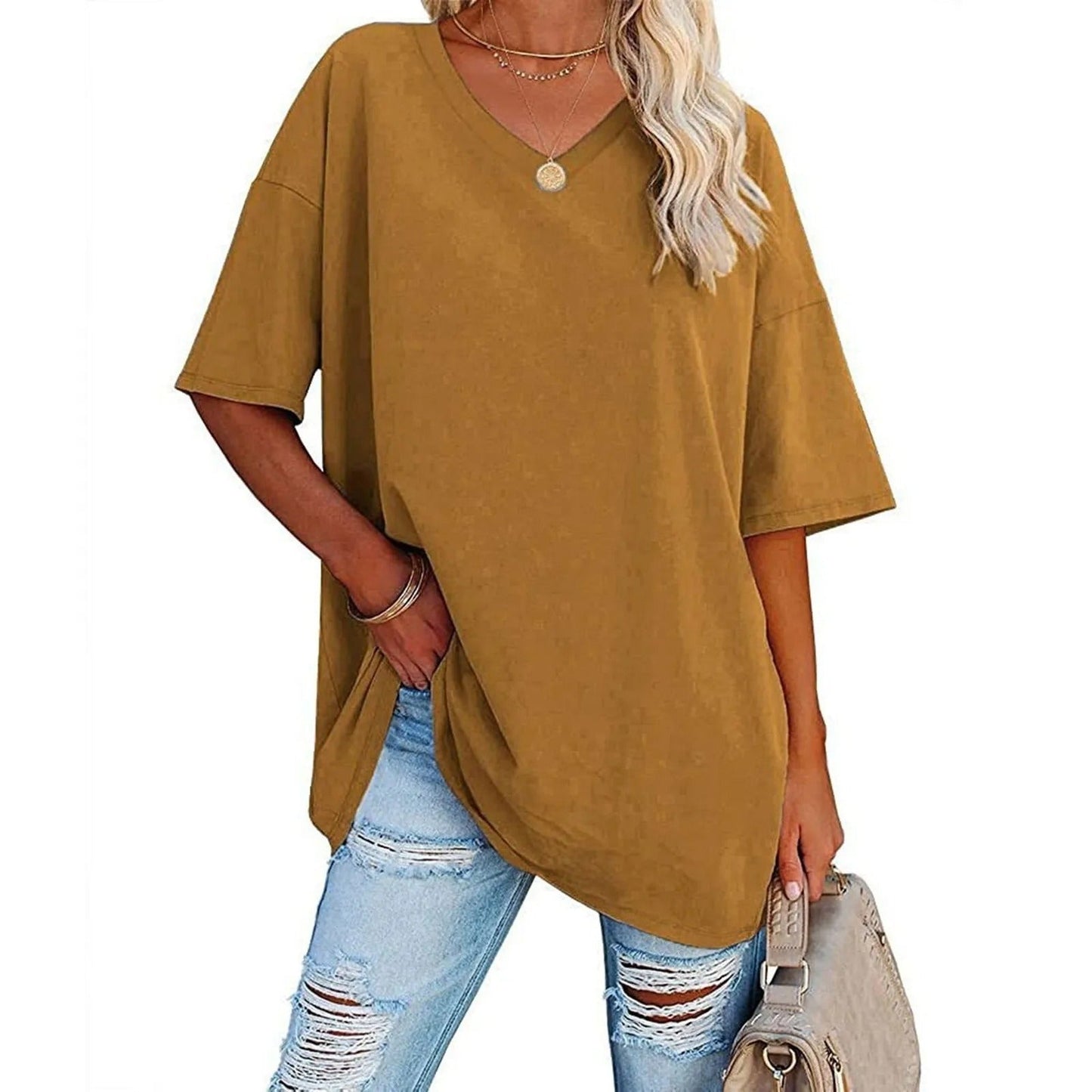 Sienna | T-Shirt En Coton Léger Pour Un Style Élégant Au Quotidien