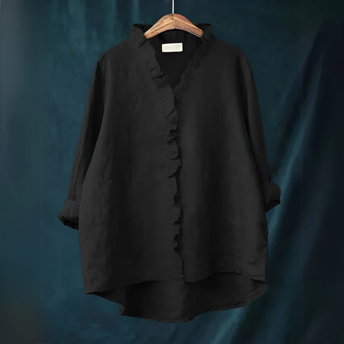 Lindsey | Blouse En Lin À Volants