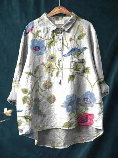 Lila - Chemisier Floral Chic