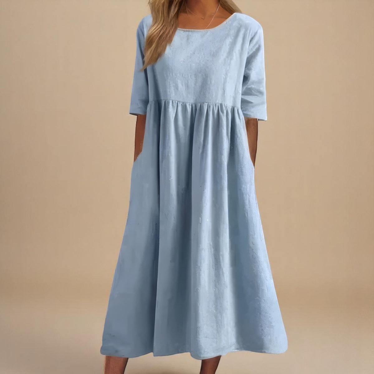 Korina | Robe Aérée En Coton