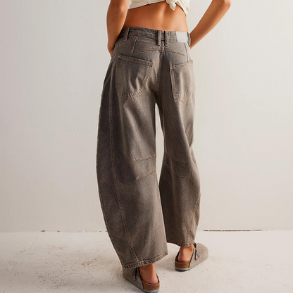 Sylvia | Jean Large Taille Haute