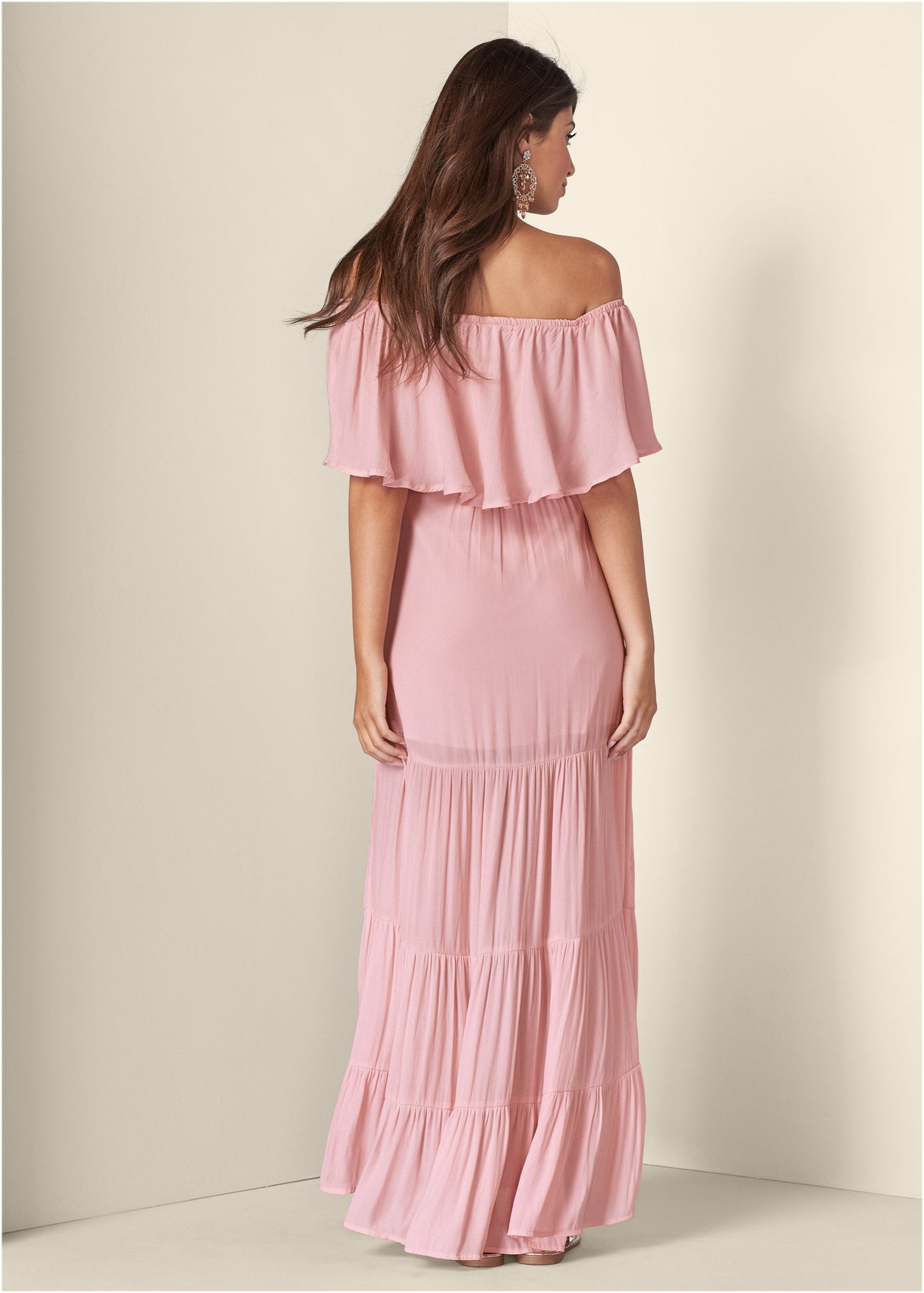 Tiered Maxi Dress - Blush