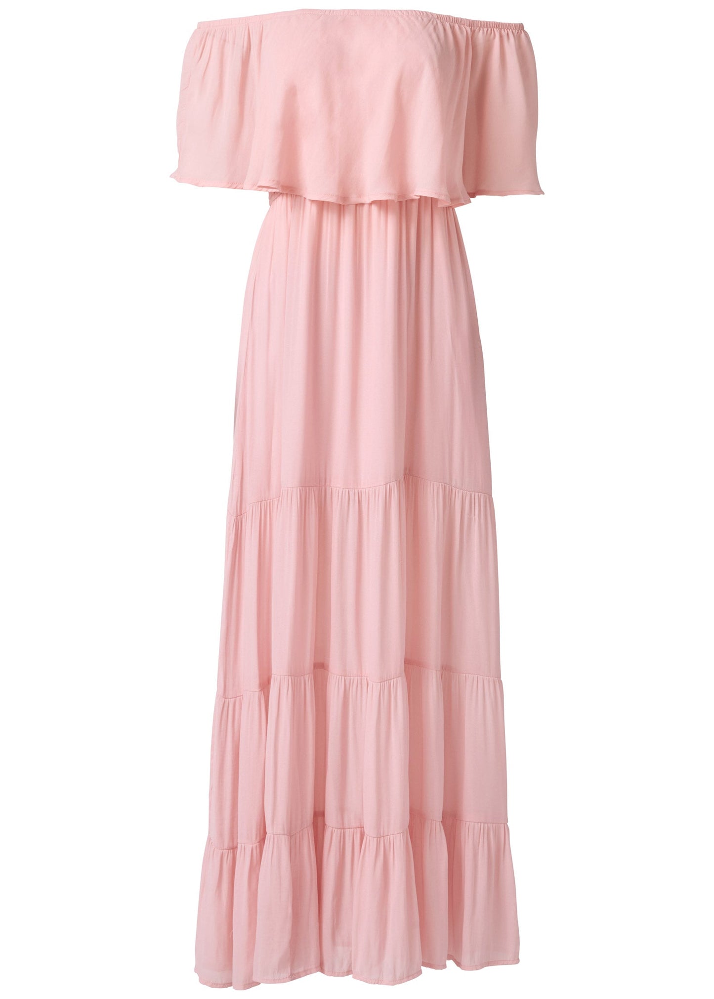 Tiered Maxi Dress - Blush