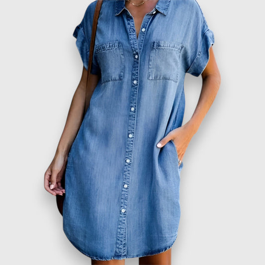 Reina | Robe En Jean Aérée