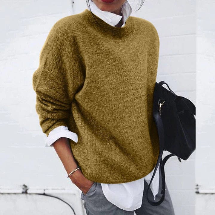 Loira | Pull Doux Style Cachemire à Coupe Décontractée