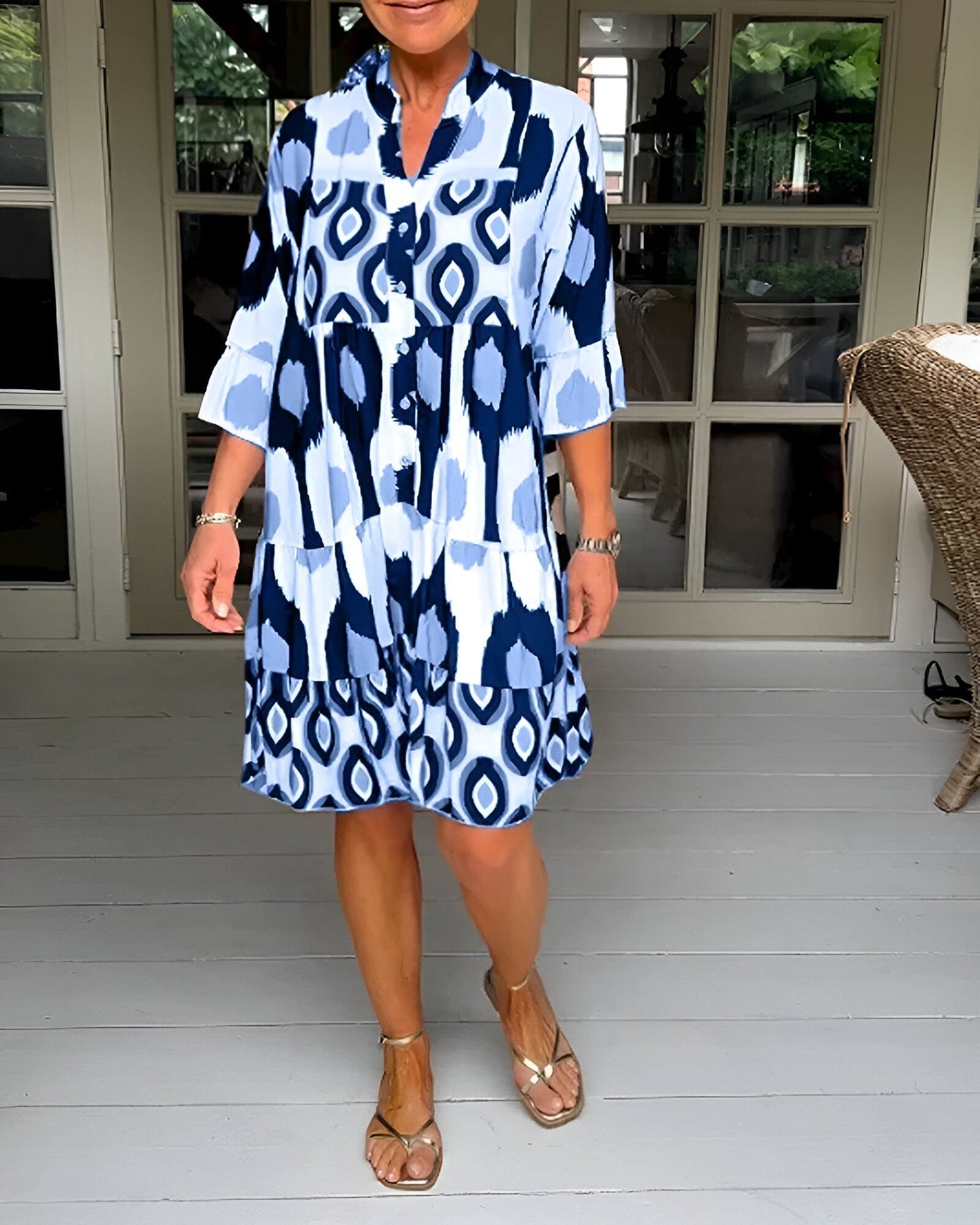 Lavira | Robe Midi Élégante Et Confortable Pour Tous Les Jours