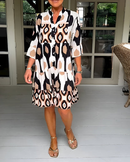 Lavira | Robe Midi Élégante Et Confortable Pour Tous Les Jours