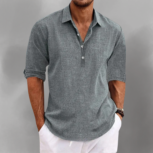 Glenn | Chemise Fluide à Col Ouvert