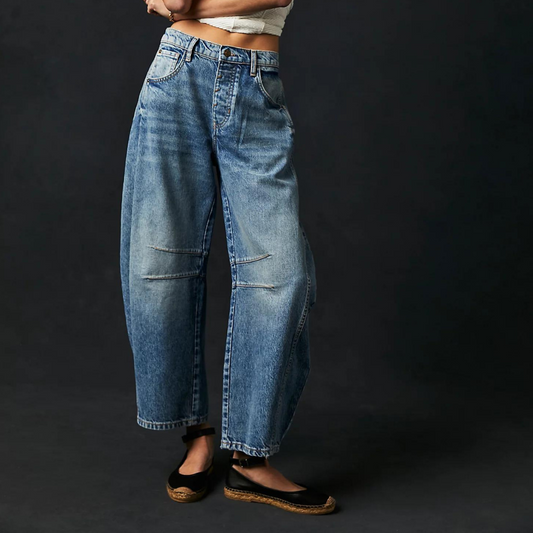 Sylvia | Jean Large Taille Haute