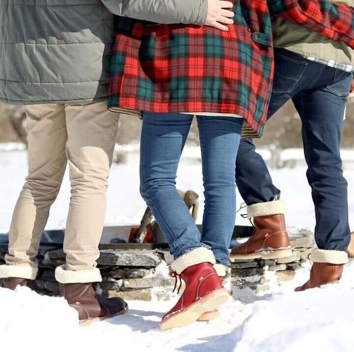 Angie | Bottes En Cuir Polaire Doublées De Laine