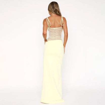 Faith | Robe Longue En Dentelle Pour Soirées Élégantes