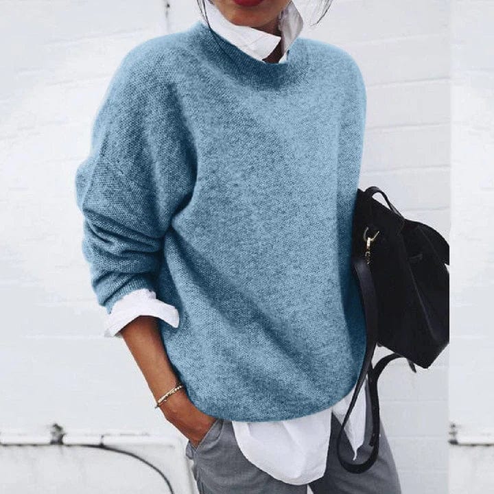 Loira | Pull Doux Style Cachemire à Coupe Décontractée