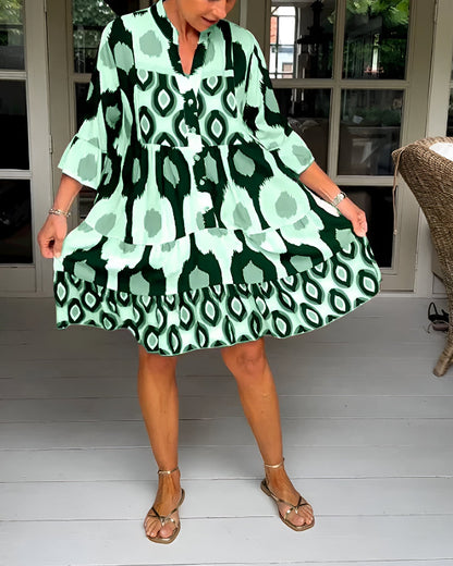 Lavira | Robe Midi Élégante Et Confortable Pour Tous Les Jours