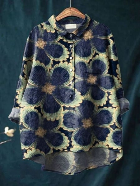 Lila - Chemisier Floral Chic