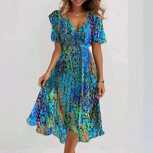 Priscilla | Robe Élégante D'été