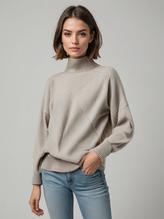 Pull col roulé Lemoinel | Cachemire doux