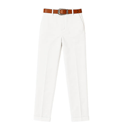 Jean | Pantalon Galbant Rayé En Coton Mélangé