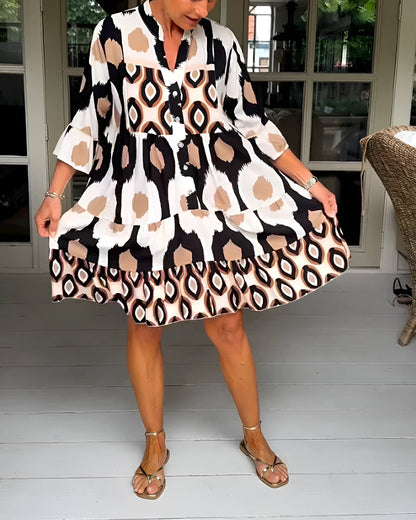 Lavira | Robe Midi Élégante Et Confortable Pour Tous Les Jours