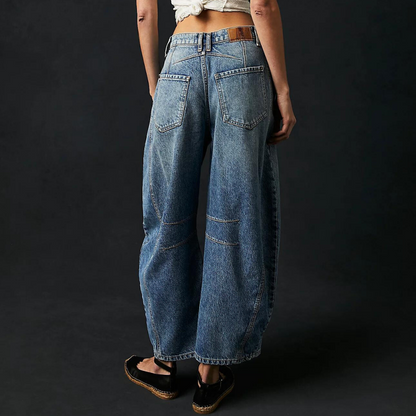 Sylvia | Jean Large Taille Haute