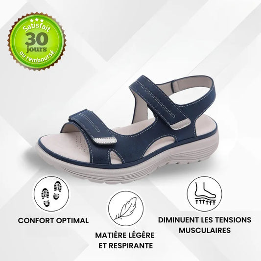Sandales confort orthopédique femme