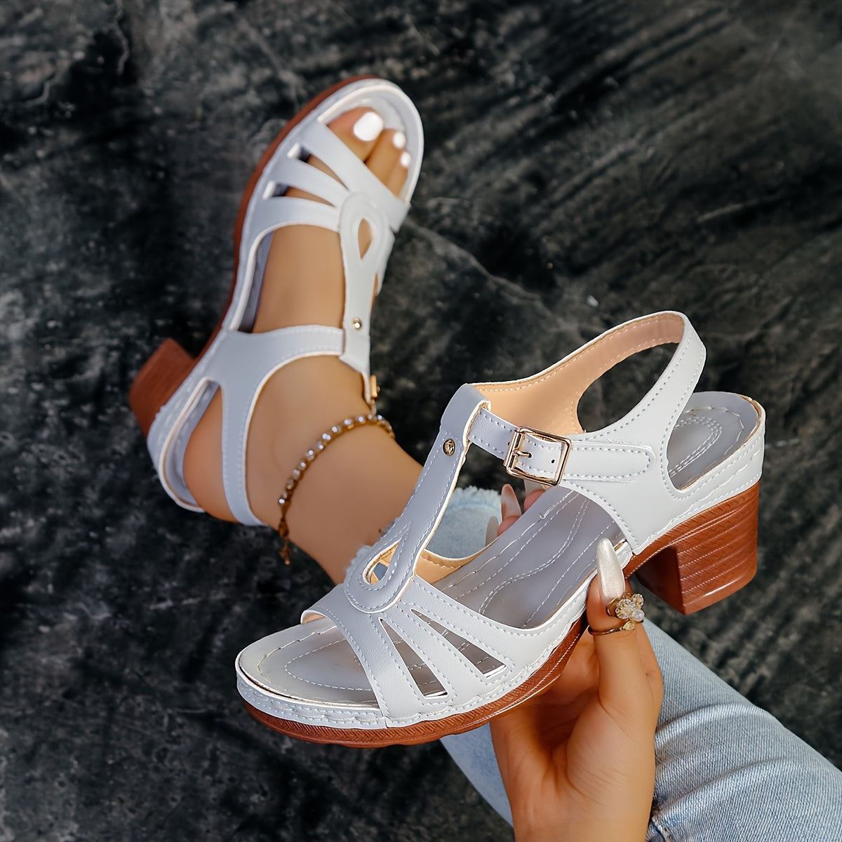 Aby | Sandales Orthopédiques À Plateforme