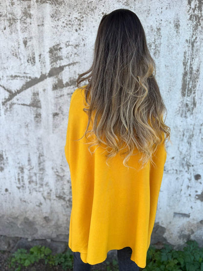 Céline | Pull Oversize Doux à Col V