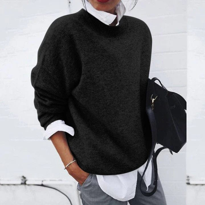 Loira | Pull Doux Style Cachemire à Coupe Décontractée