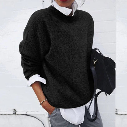 Loira | Pull Doux Style Cachemire à Coupe Décontractée
