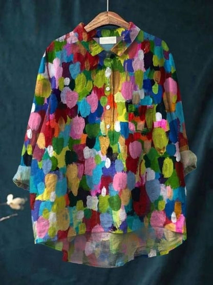 Lila - Chemisier Floral Chic