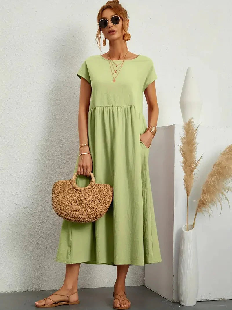 Robe Greta | Élégance en lin
