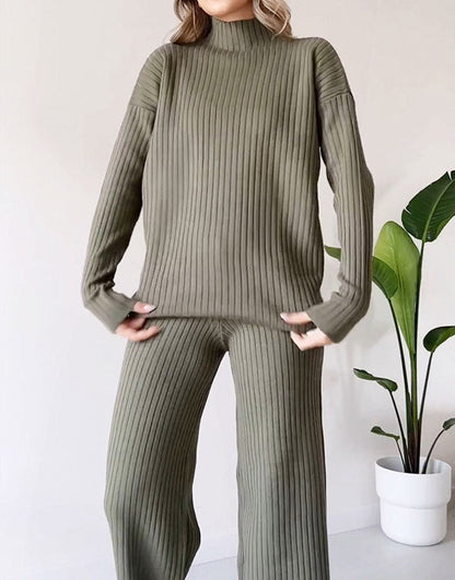 Eloane  Ensemble Tricoté Décontracté Femme