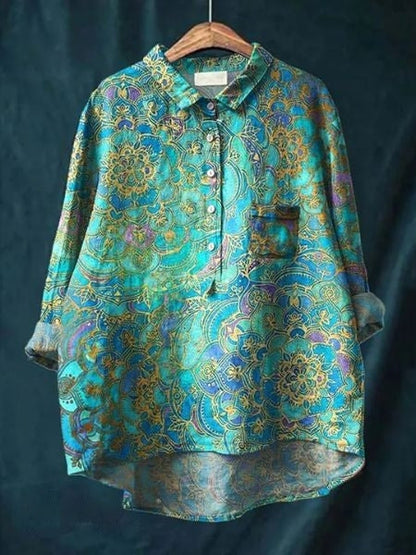 Lila - Chemisier Floral Chic