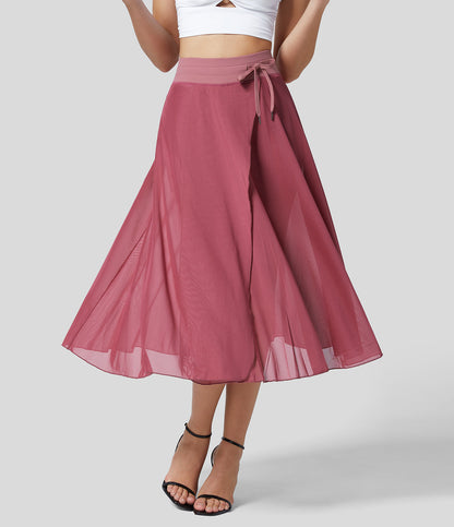 Emma | Jupe Midi Taille Haute Flatteuse
