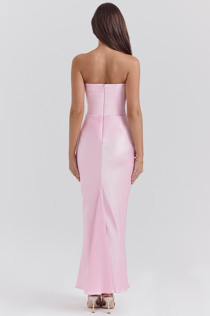 Vienn | Robe Longue Bustier Pour Élégance Sans Effort