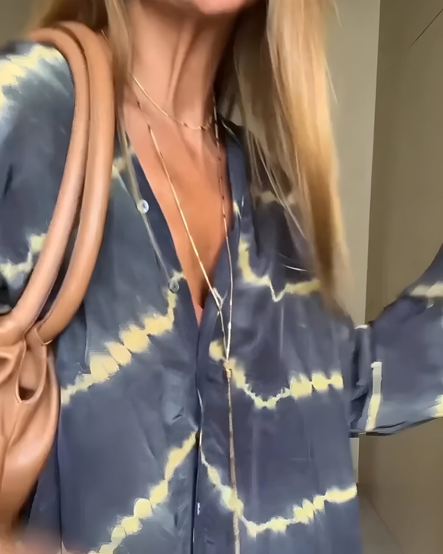 Lizy | Robe Maxi Bohème À Rayures Et Décolleté Plongeant