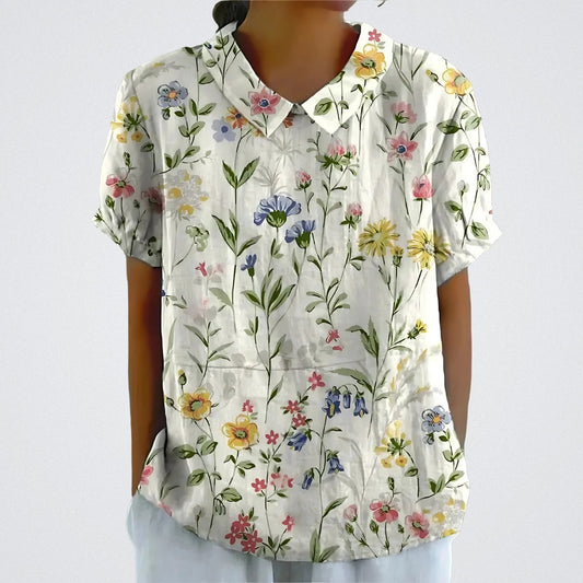 Aliya | Blouse Florale Légère Et Élégante