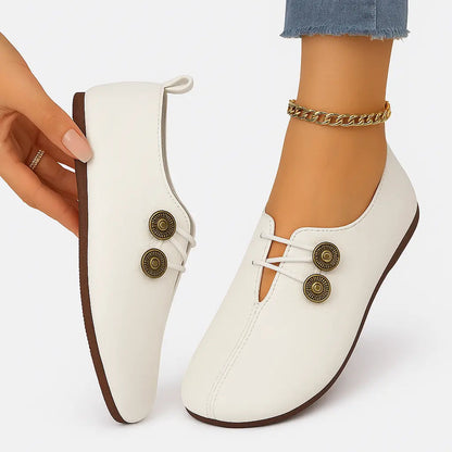 Nadine | Mocassins souples en daim